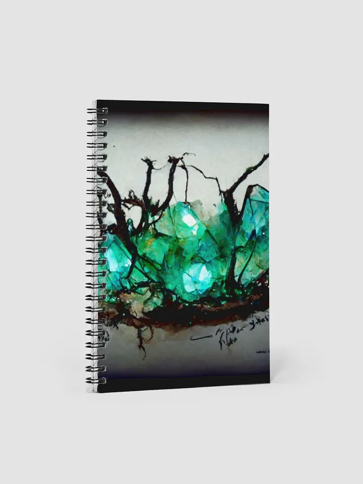 Crystalized Serenity Spiral Notebook product image (1)
