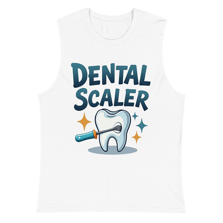 Sparkling Dental Scaler Muscle Tank product image (2)