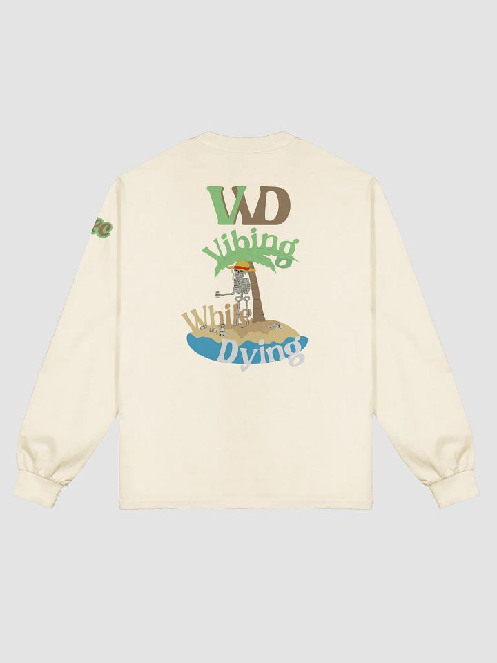 Vibing while dying Long Sleeve product image (2)
