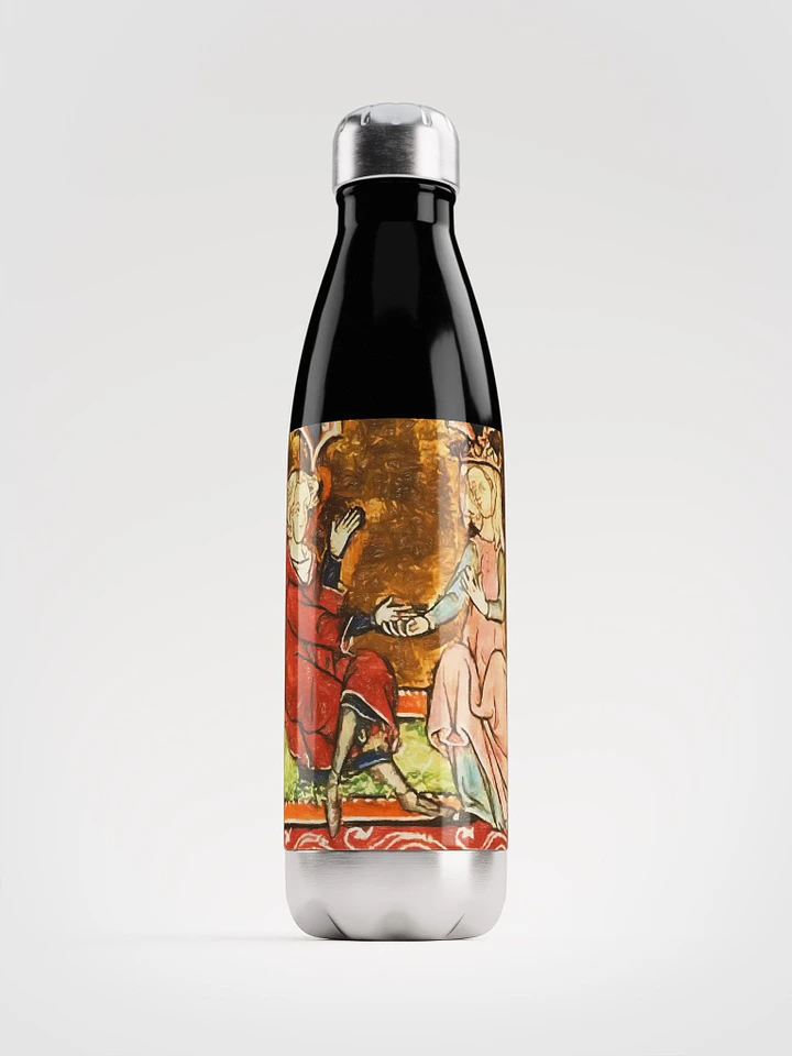 Lancelot and Guinevere Stainless Steel Waterbottle product image (1)