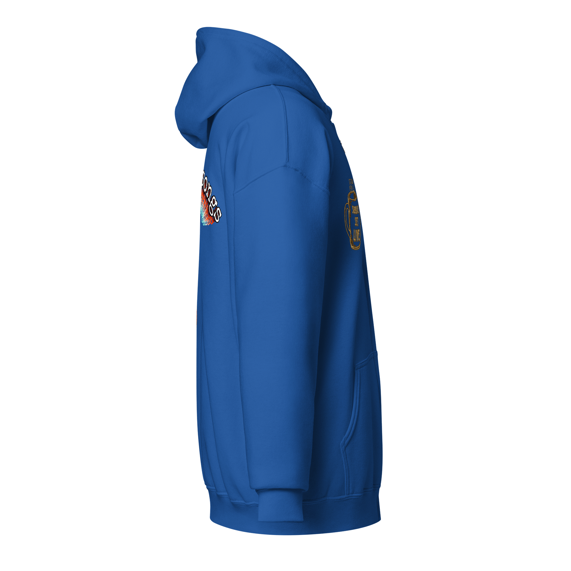 NEW!! zip hoodie w/arch guitar logo and SSL chat crew badge product image (4)