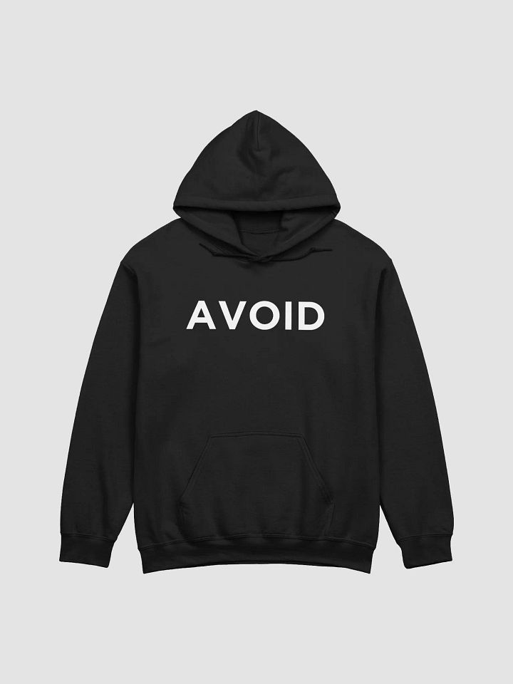 Minimalist AVOID Logo Hoodie product image (1)