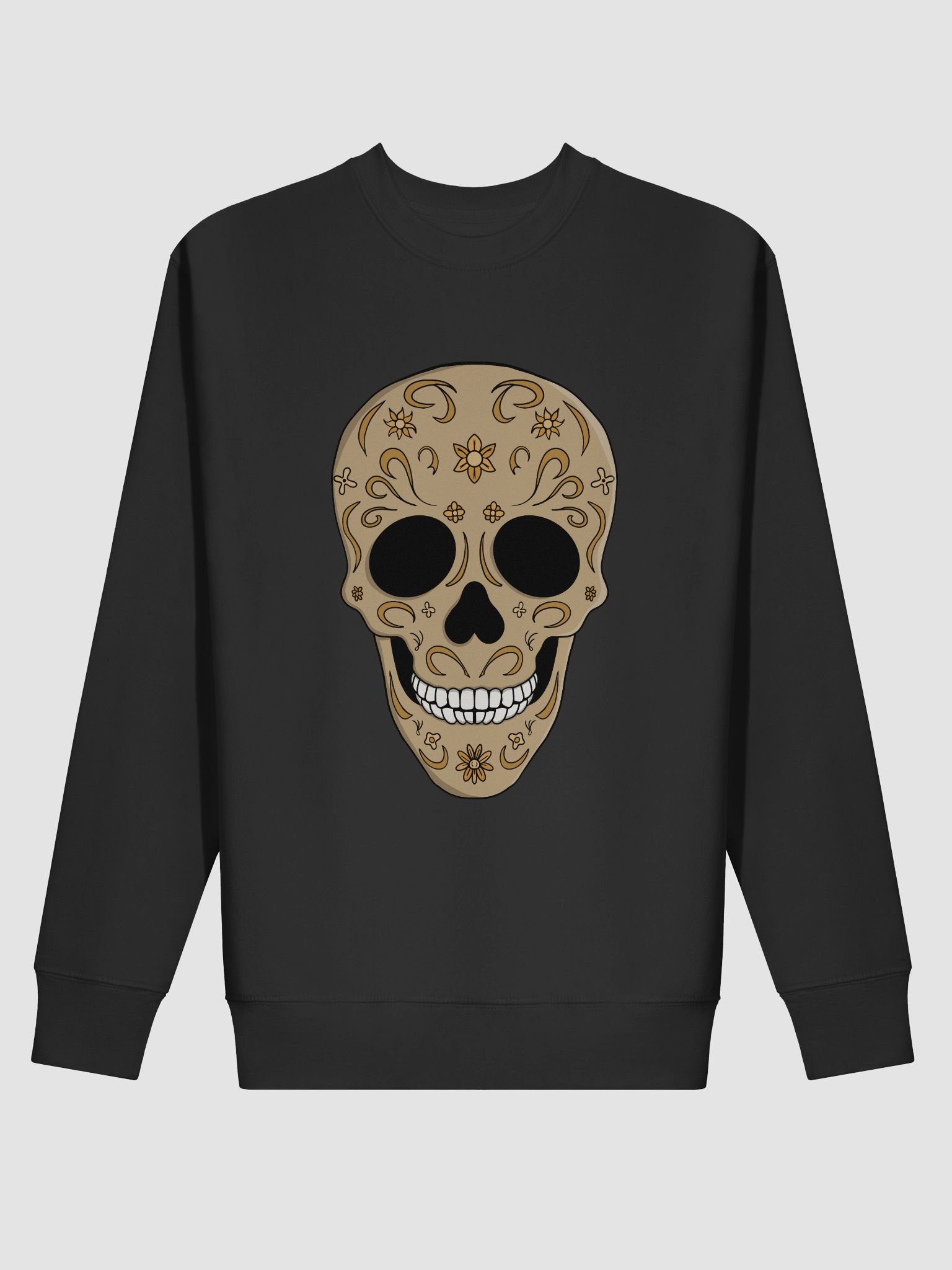 Floral Sugar Skull Dia de los Muertos product image (2)