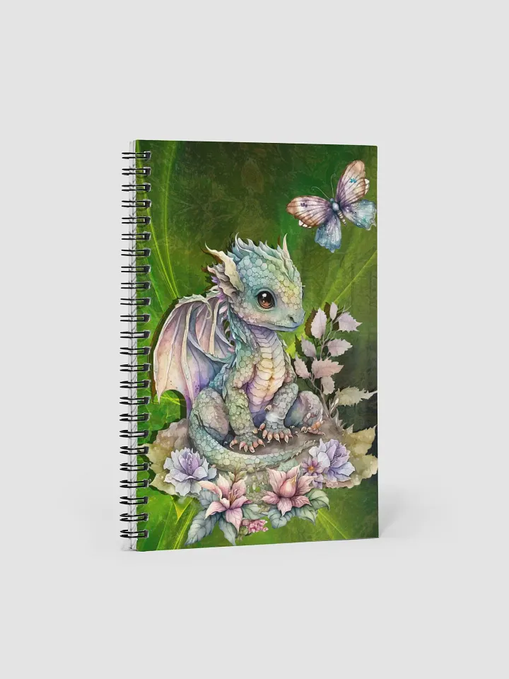 Magical Dragon Butterfly Notebook Watercolor product image (2)