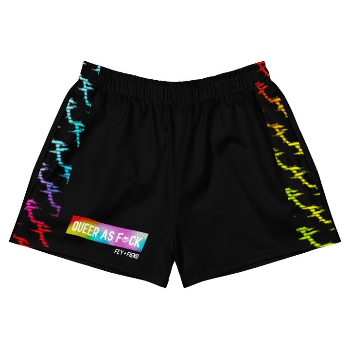 Queer As F*ck Athletic Shorts (Unisex) product image (1)