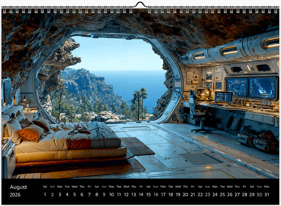 Ambient Outpost Calendar 2026 product image (9)