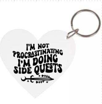 Side Quests Key Chain! product image (3)