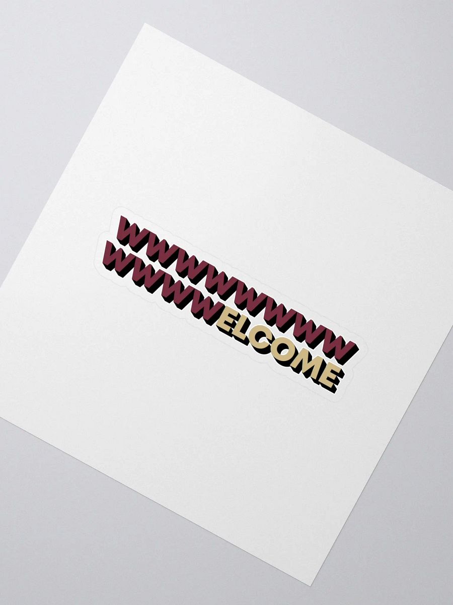 Tallahassee 99 Welcome Sticker product image (2)