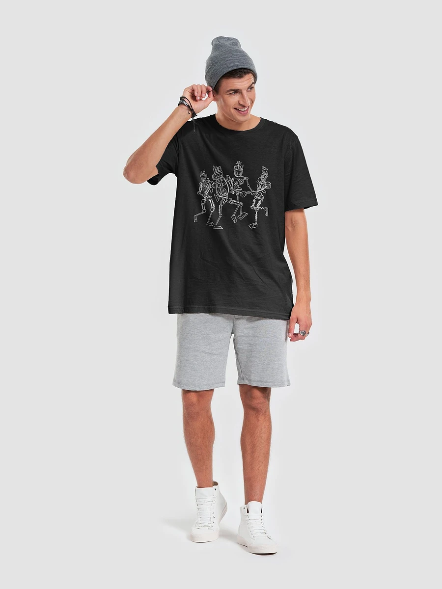 Spooky Scary Skelecogs Shirt - White Print product image (6)