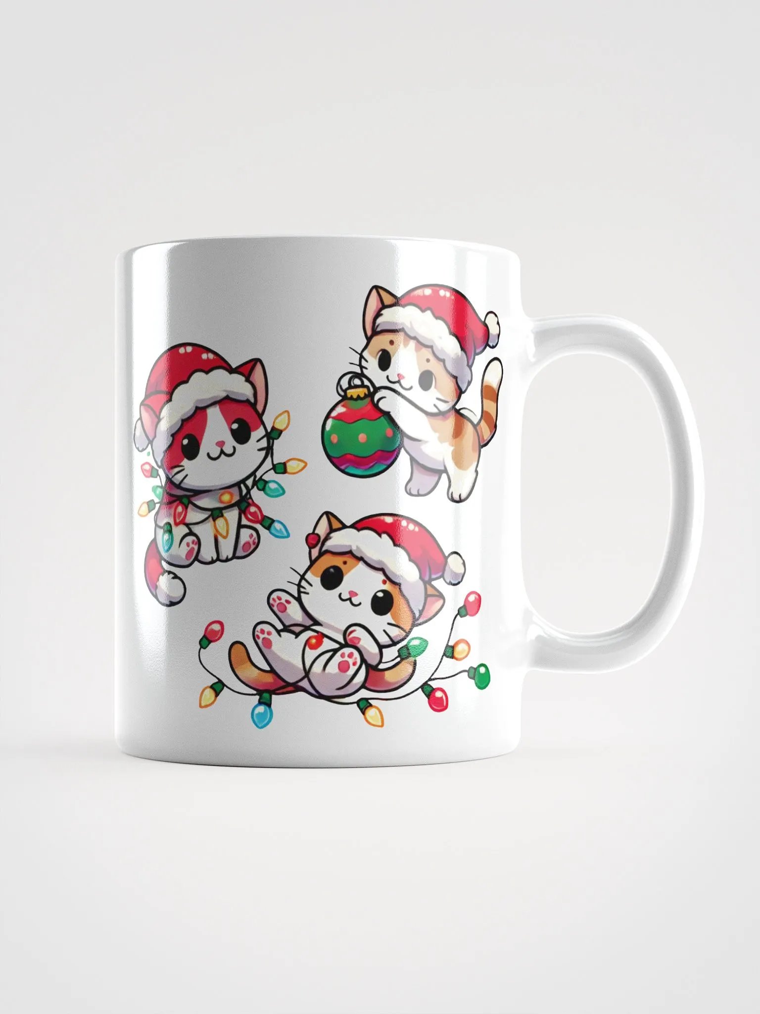 Festive Feline Friends Mug - Merry Catmas Collection product image (2)