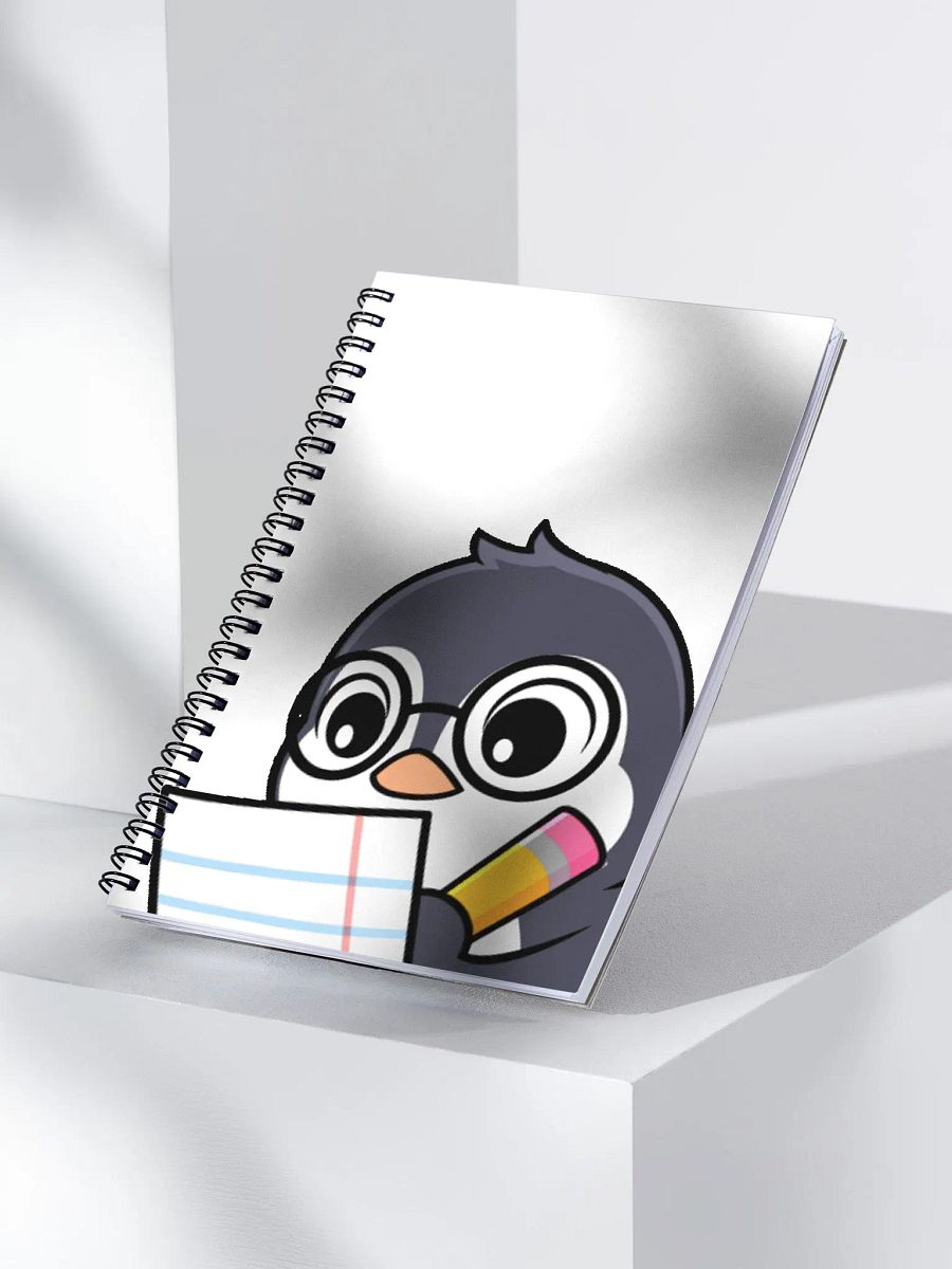 Chilly Penguin Spiral Notebook product image (3)
