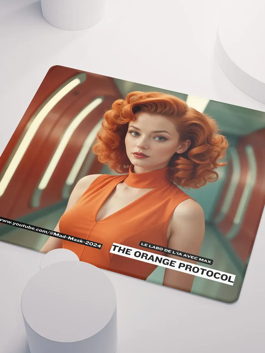 Mouse Pad Gaming The Orange Protocol product image (3)