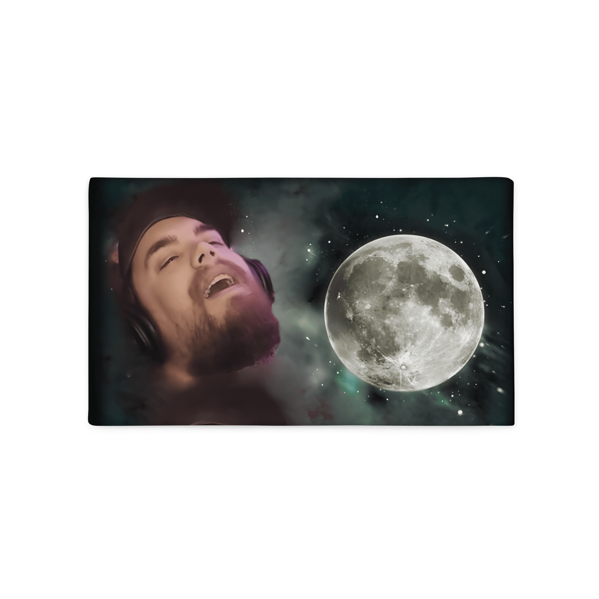 Howling at the Goon Throw Pillow product image (1)