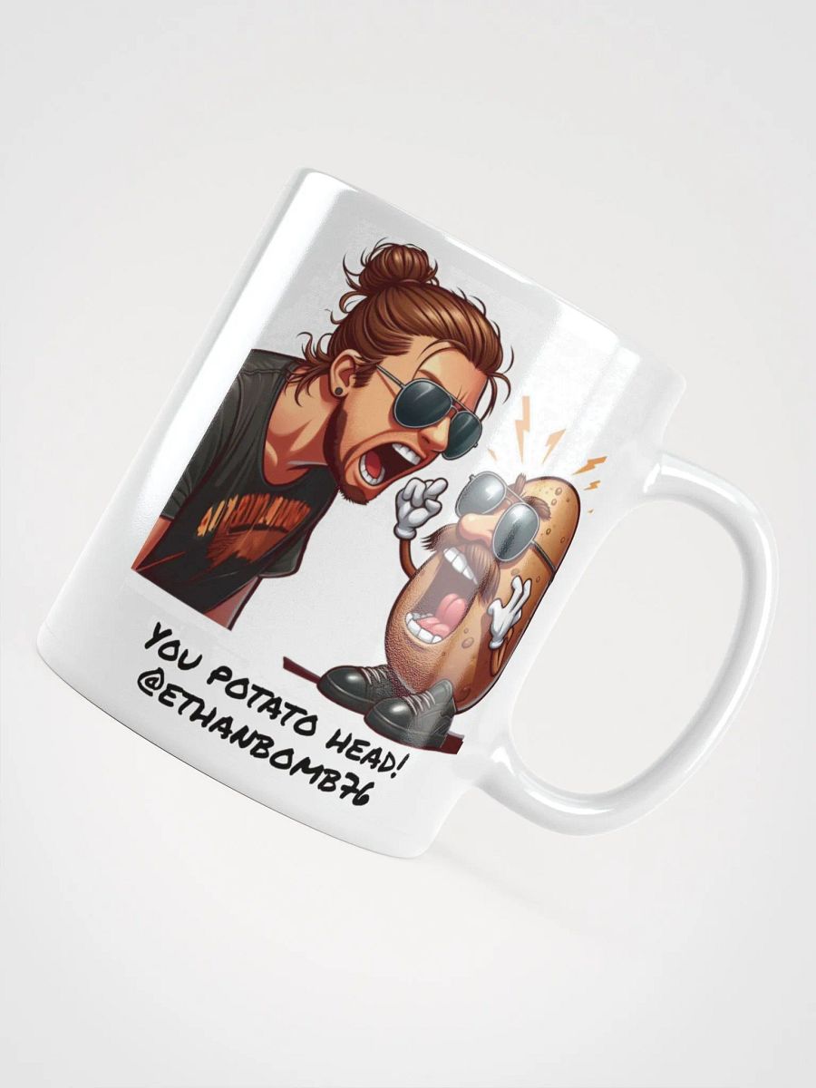 ETHANBOMB - POTATO MUG (white) product image (10)