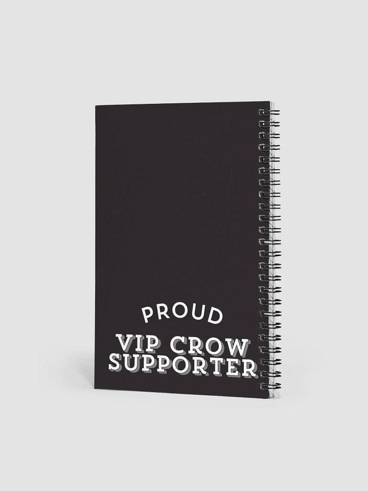 Proud VIP Crow Supporter Notebook product image (2)