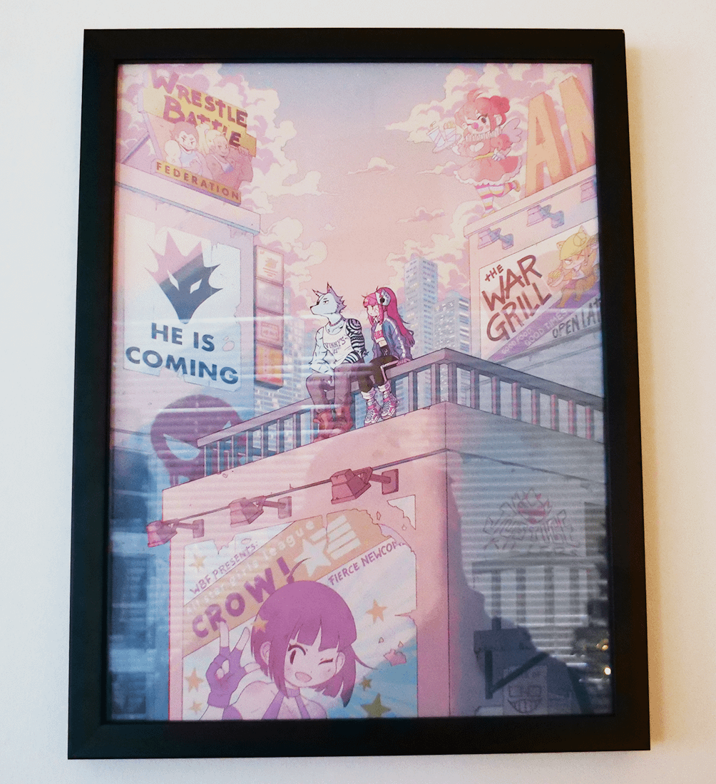 Crow and Wolf Framed Poster product image (3)