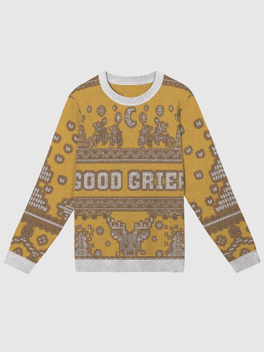 Good Grief Yellow Knit Sweater product image (1)