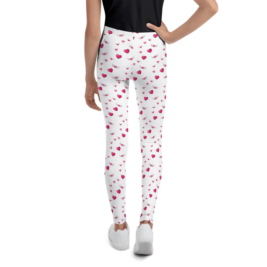 Hearts a Flutter Youth Leggings product image (3)