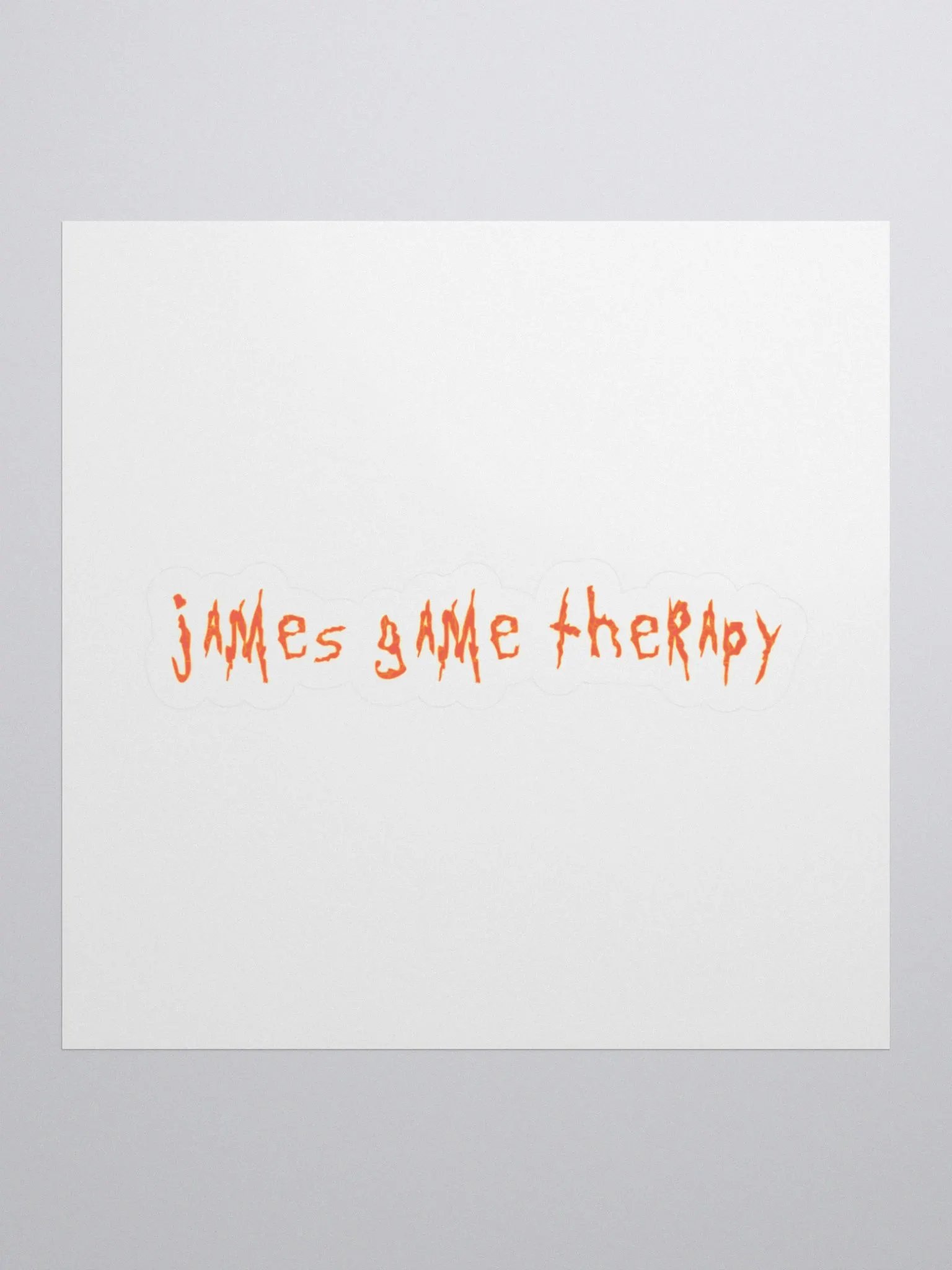 James Game Therapy Sticker product image (1)