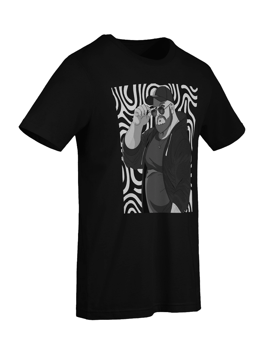 Mens Bos Retro B&W Tee product image (9)