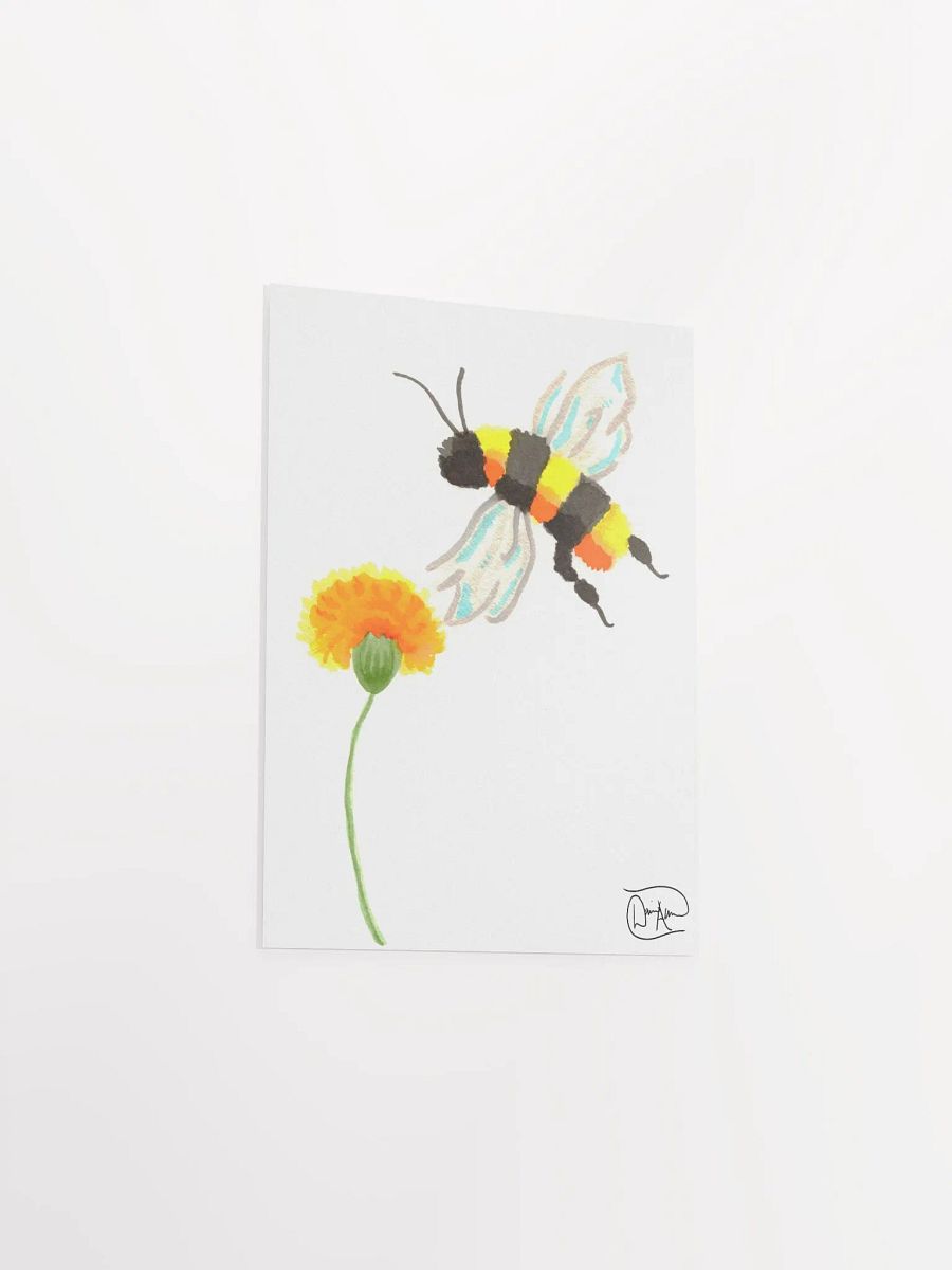 Beebert & The Dandelion Watercolour Print product image (3)