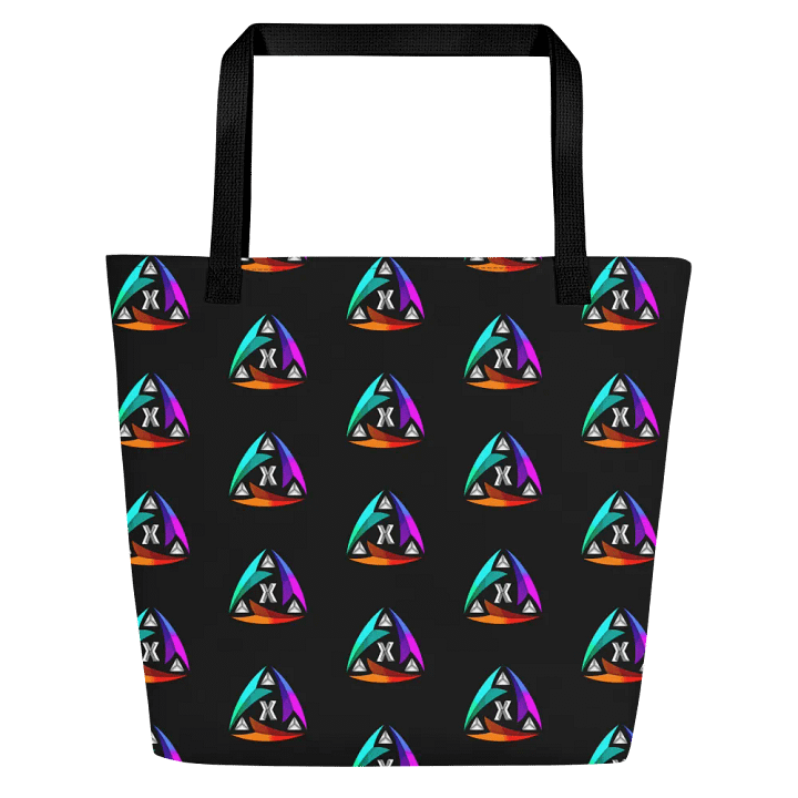 PriismX Patterned Black Tote product image (1)