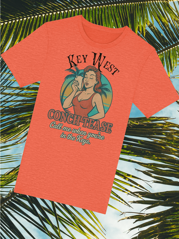 Key West Conch Tease Ultra-Soft Tee product image (1)