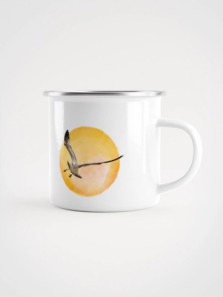 Young Sun Gull Enamel Mug product image (1)