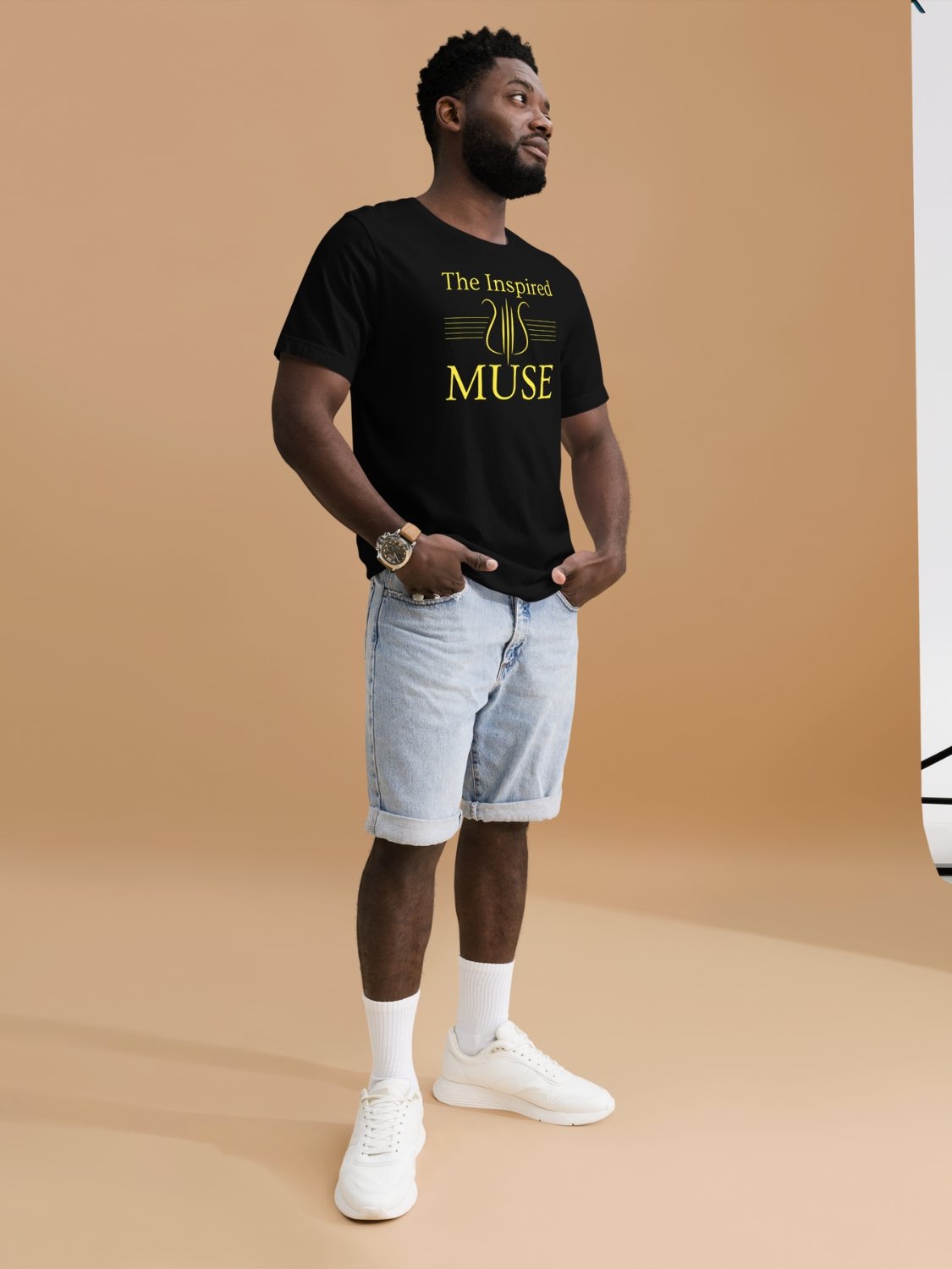 The Inspired Muse Black T-Shirt product image (6)