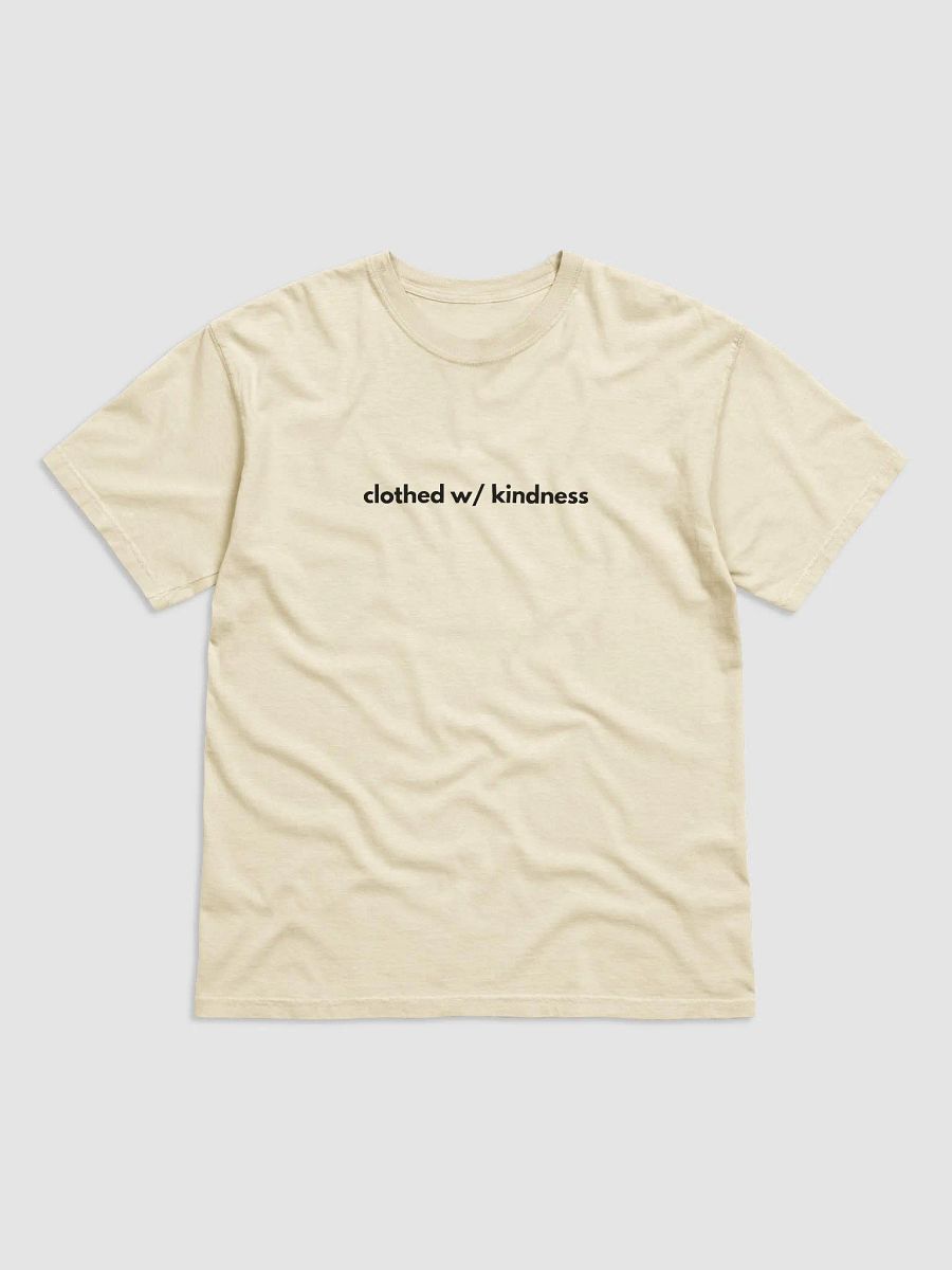 T-Shirt Clothed W/ Kindness (Dark font) product image (5)