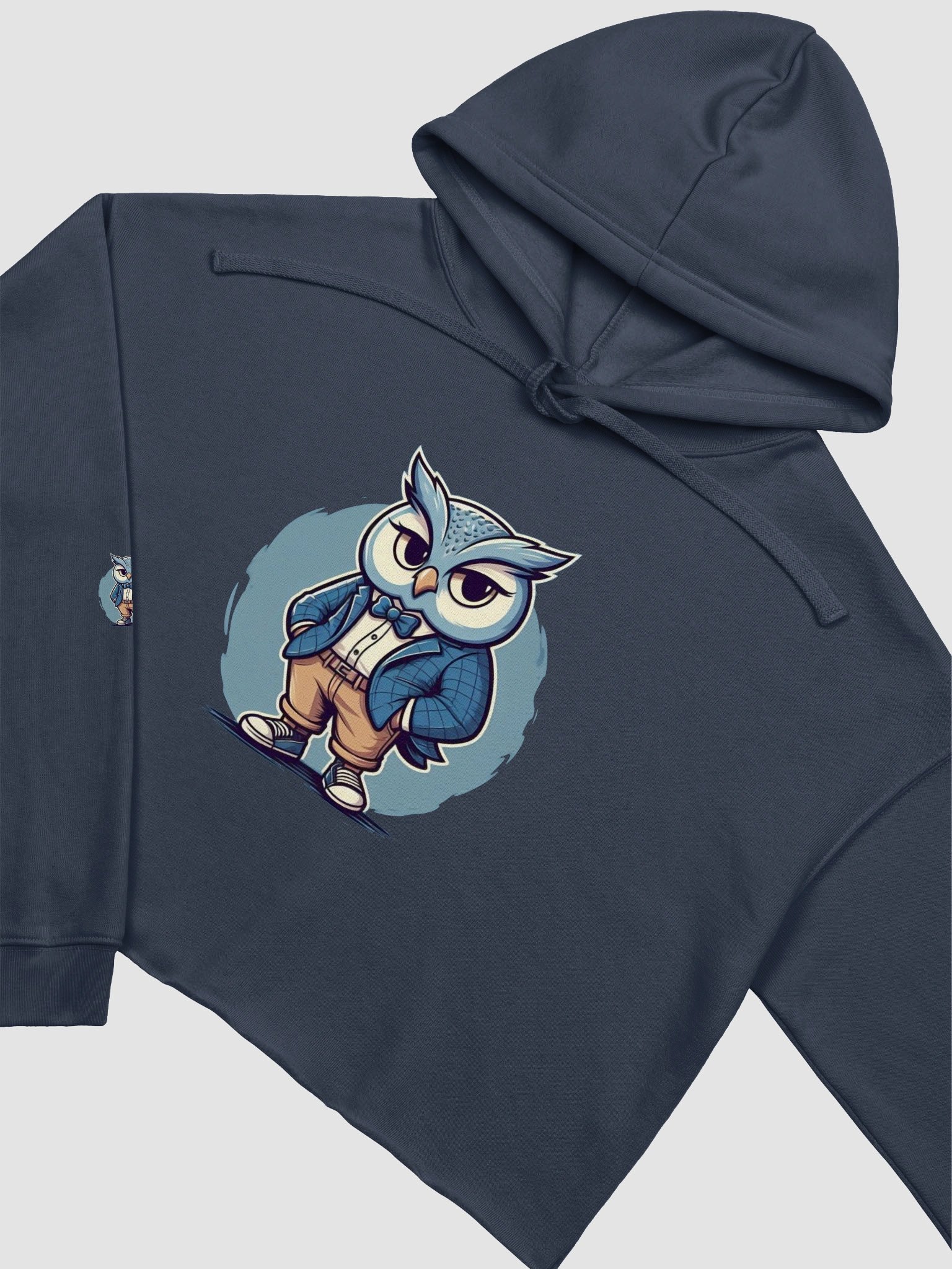 Distressed Smiley Fleece Hoodie product image (1)