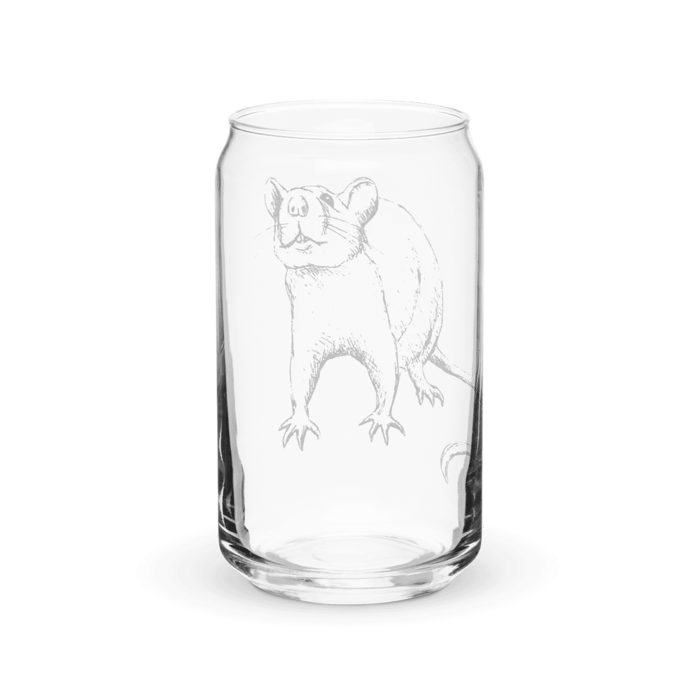 Hint of rat glass product image (8)