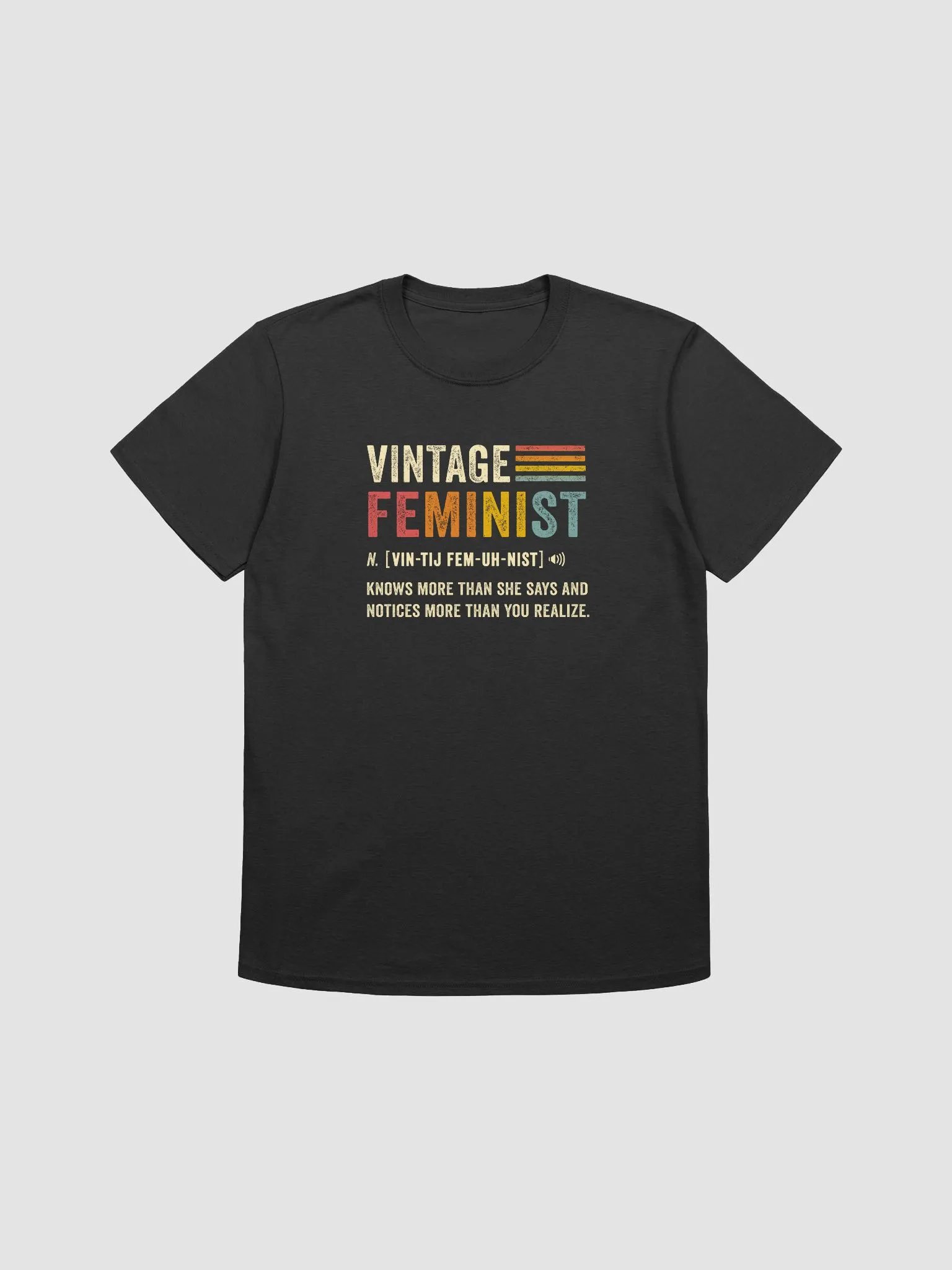 Vintage Feminist Statement Tee product image (1)