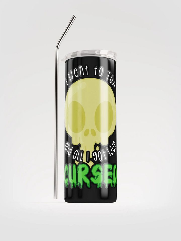 All I Got Was Cursed - Rogue - Tumbler w/Straw product image (1)