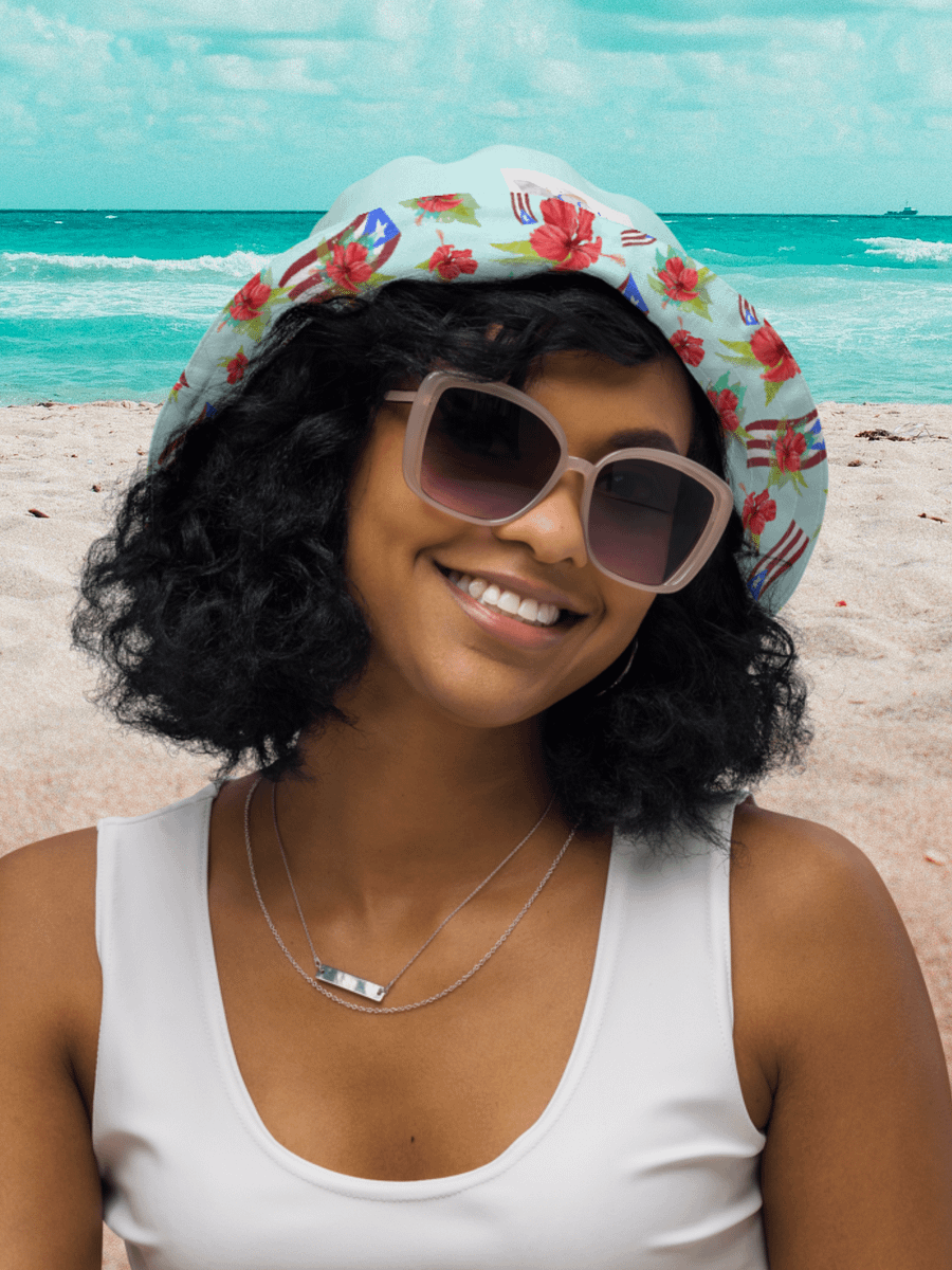 Puerto Rican Pride All-Over Print Bucket Hat product image (4)