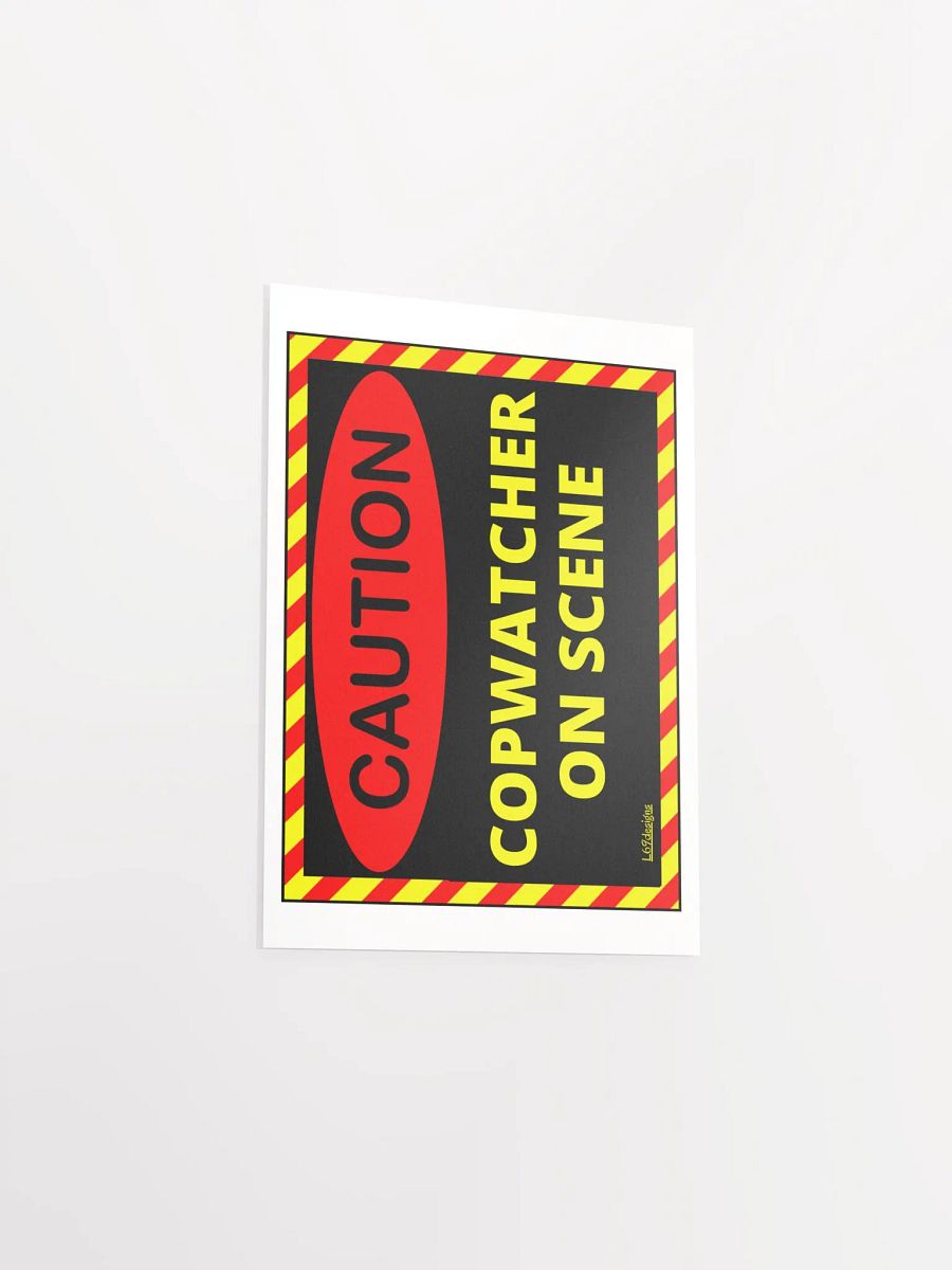 CAUTION : COPWATCHER ON SCENE product image (3)