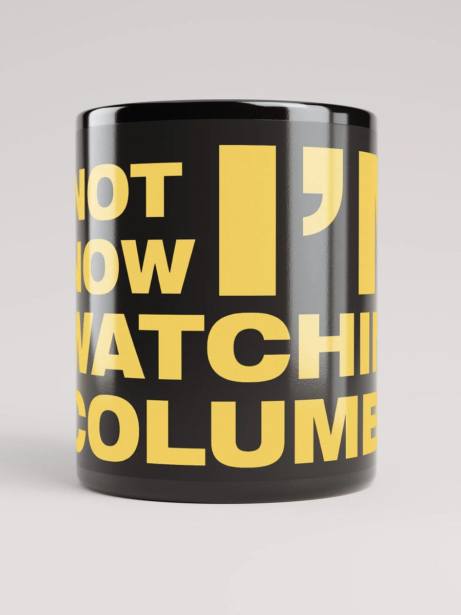 Not Now! Black Ceramic Mug product image (5)