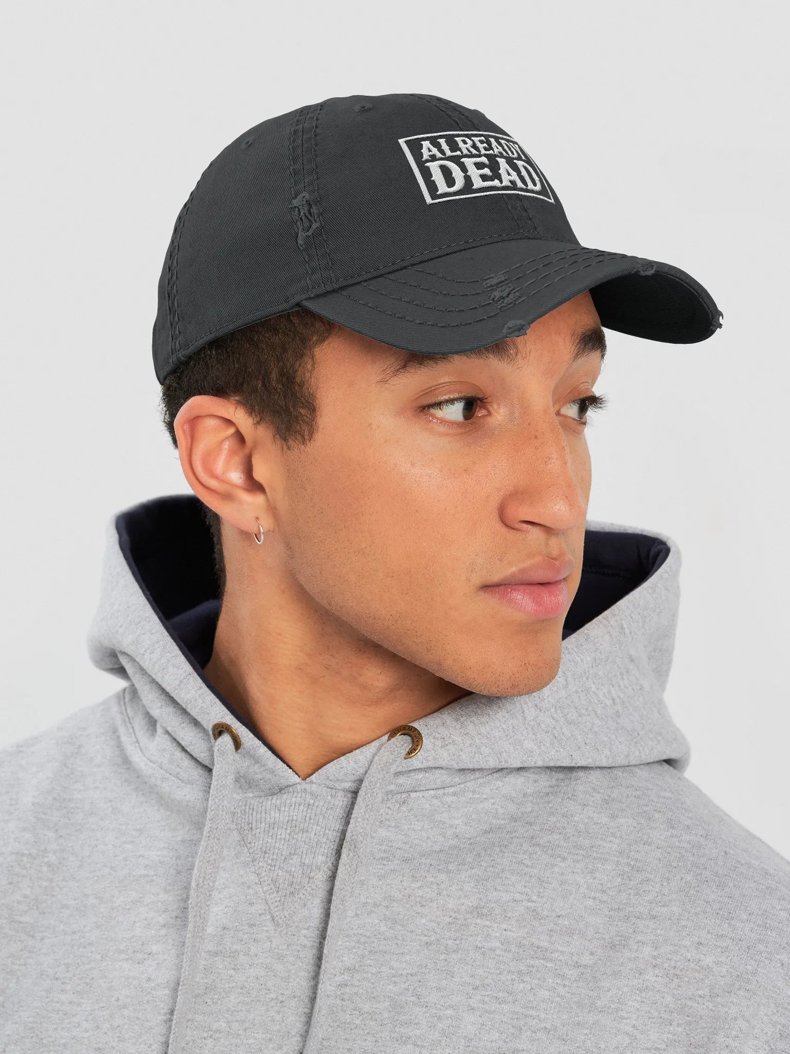 Already Dead Distressed Dad Cap product image (7)