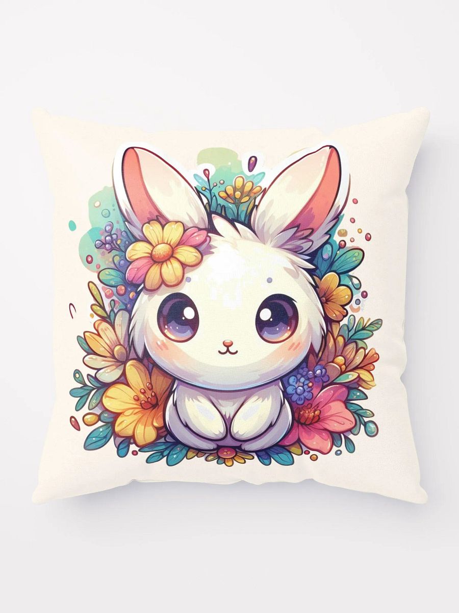Floral Bunny Bliss Pillow product image (3)