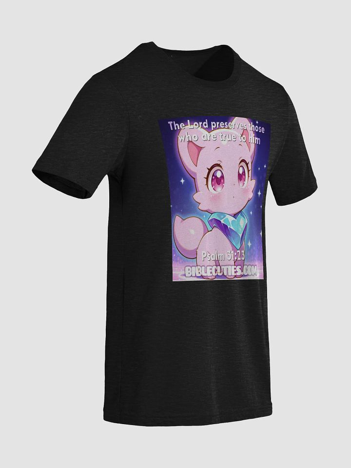 Bible Cuties Violet - The Lord preserves those who are true to him T Shirt product image (1)