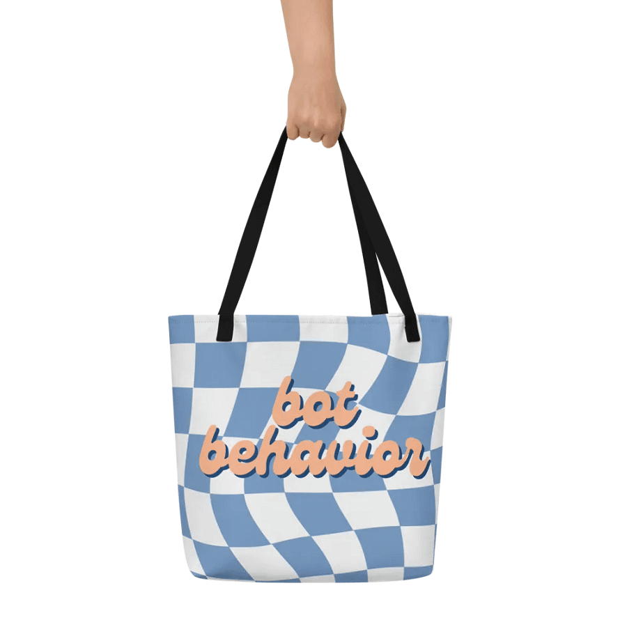 Bot Behavior Groovy Tote product image (6)