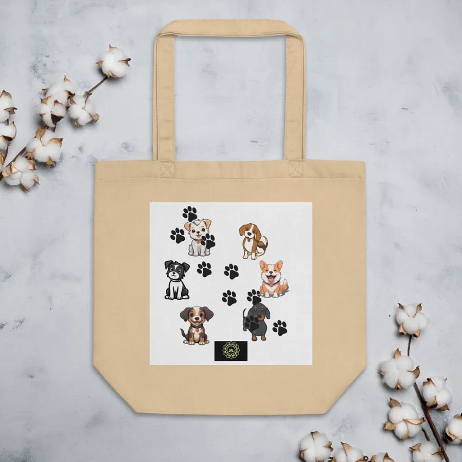 Colorful Canine Crew Tote Bag product image (3)