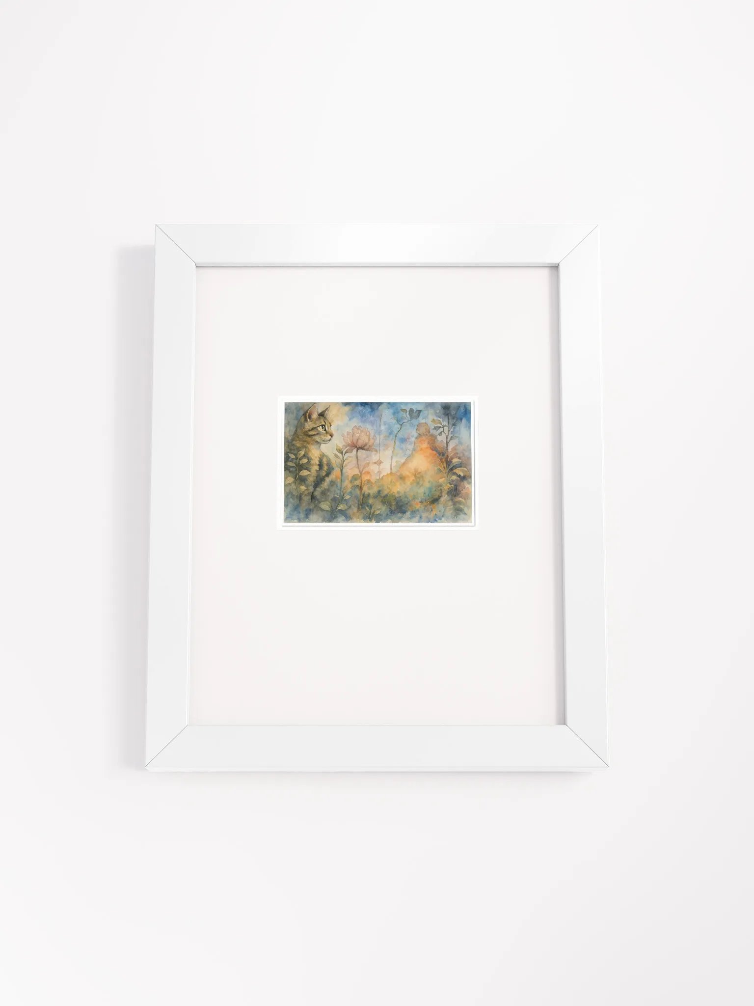 The Secret Garden Sketchbook Artprint Framed product image (1)