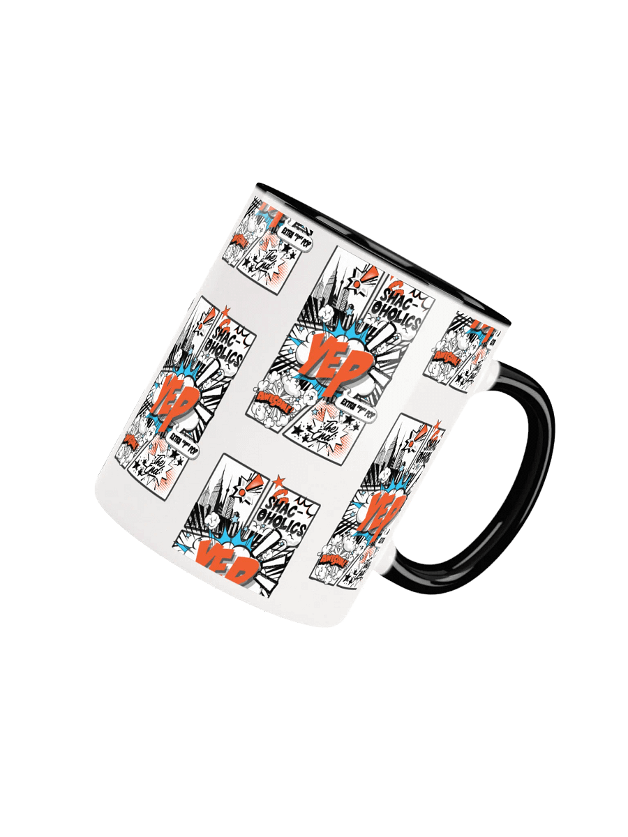 Shac-oholics Comic Blast Mug - Orange 