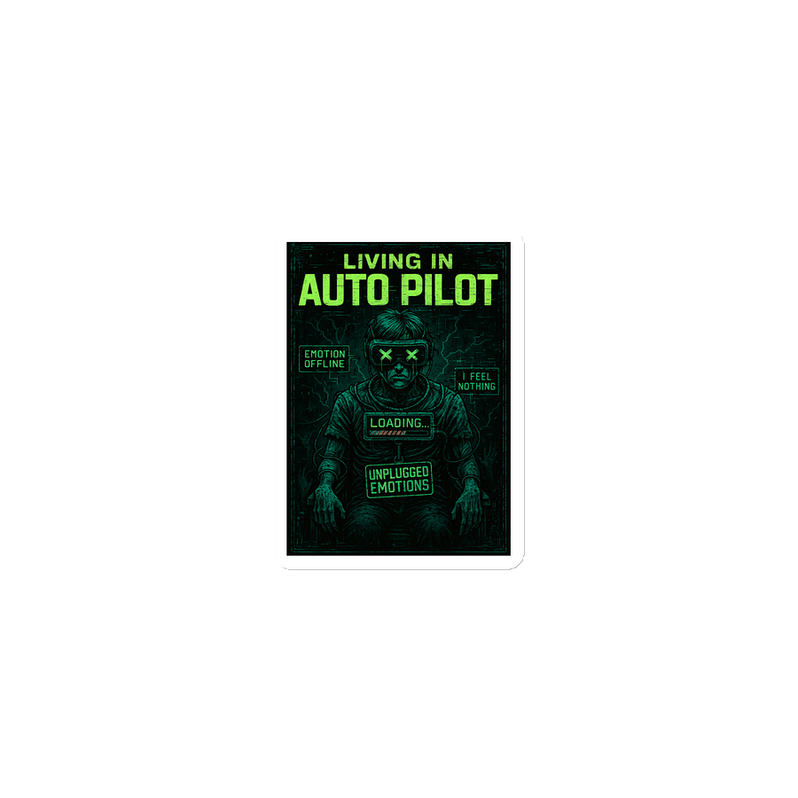 Living in Auto Pilot Magnets product image (1)