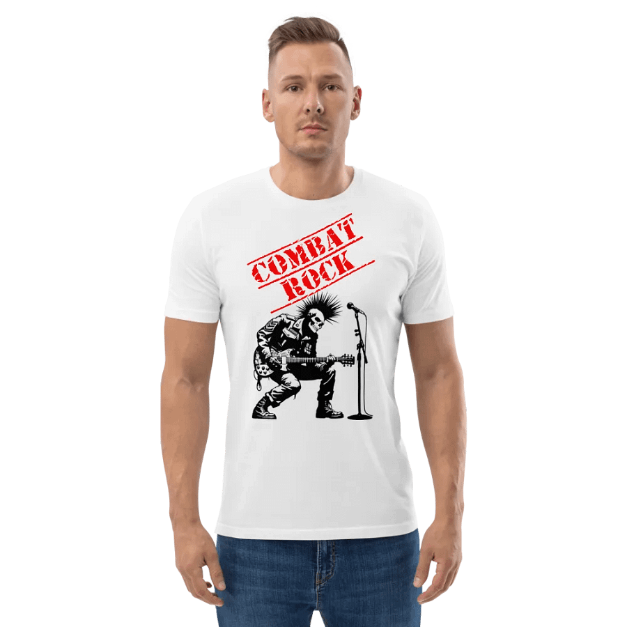 COMBAT ROCK PUNK GUITAR PLAYER SHIRT product image (2)