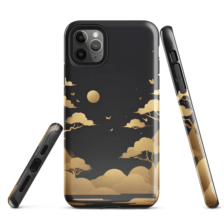 Tough Case for iPhone® – Golden Tranquility product image (5)