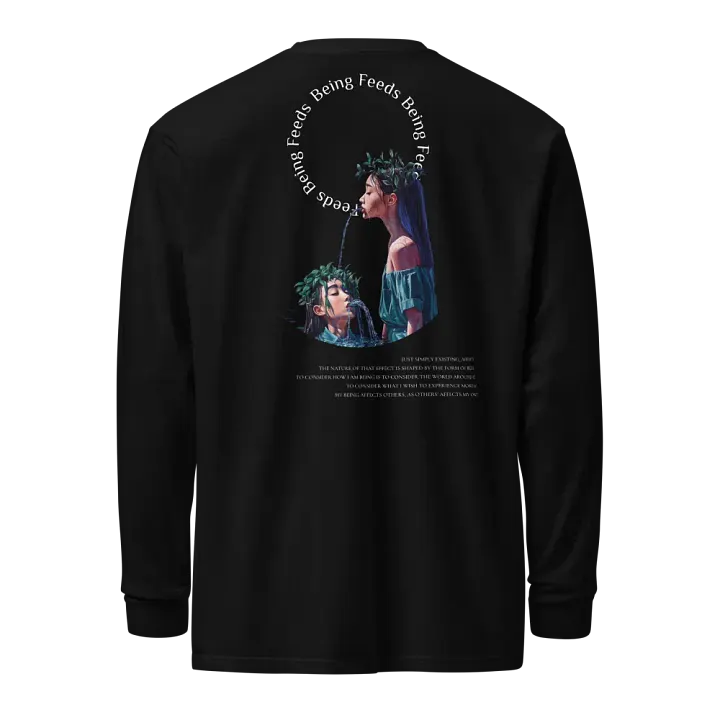 Being Feeds Being Long-Sleeve T product image (1)