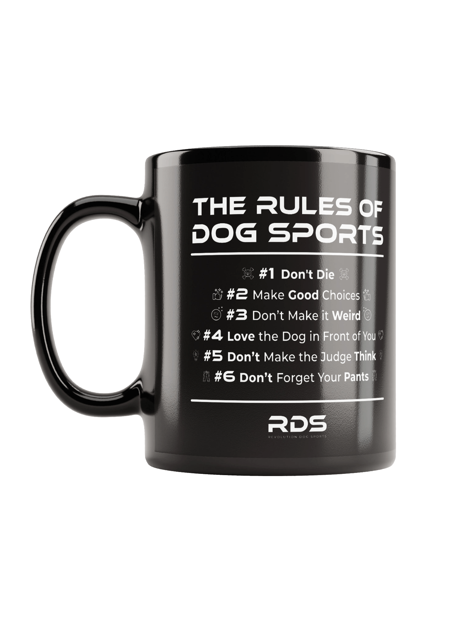 The Rules of Dog Sports Mug product image (3)