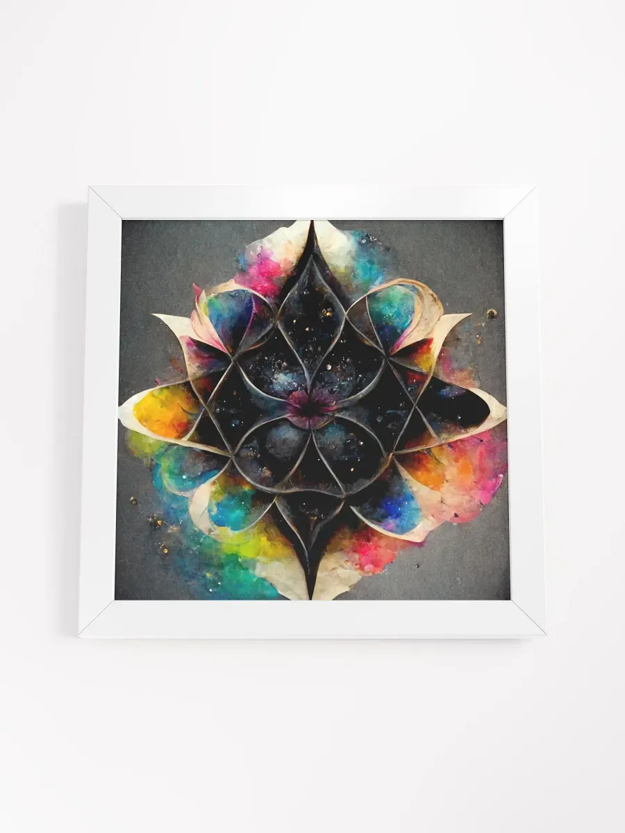 Sacred Geometry Matte Poster in Eco-Friendly Ayous Frame product image (20)